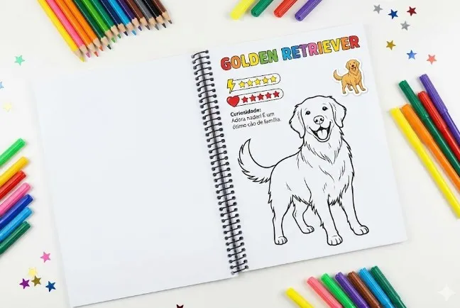 Página de colorir 1